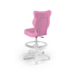 Chaise de bureau ergonomique pour enfant réglée à une hauteur de 119-142 cm - rose, ENTELO