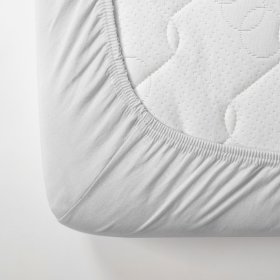 Drap coton 200x160 cm - blanc, Frotti