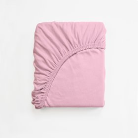 Drap de lit en coton 160x80 cm - rose