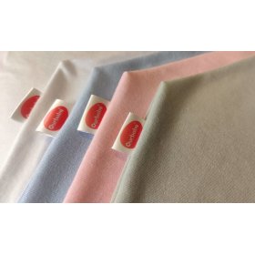 Drap coton imperméable - blanc 160 x 80 cm, Frotti