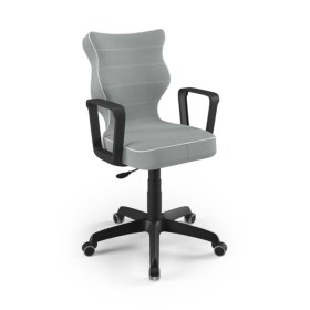 Chaise de bureau ajustée à une hauteur de 159-188 cm - gris, ENTELO