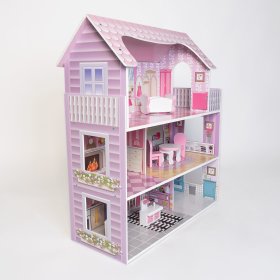 Maison en bois pour poupées Bella, Ourbaby®