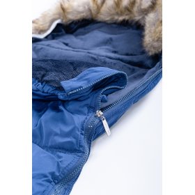 Sac de poussette d'hiver Mouse - bleu foncé, Ourbaby®