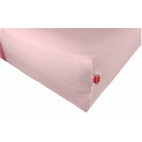 Drap coton imperméable - rose 120 x 60 cm