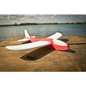 Avion lanceur FLY-POP - rouge, VYLEN