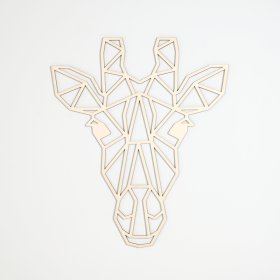 Tableau géométrique en bois - Girafe - différentes couleurs, Elka Design