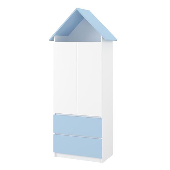 Armoire Cabane Sofie - bleue