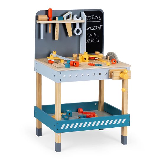 Atelier en bois avec outils - 47 pcs ECOTOYS