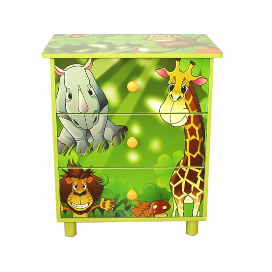 Bébé commode Jungle