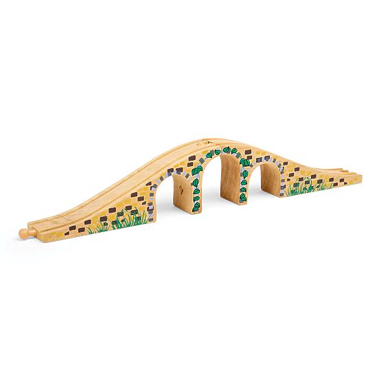 Bigjigs Rail Pont ferroviaire en bois