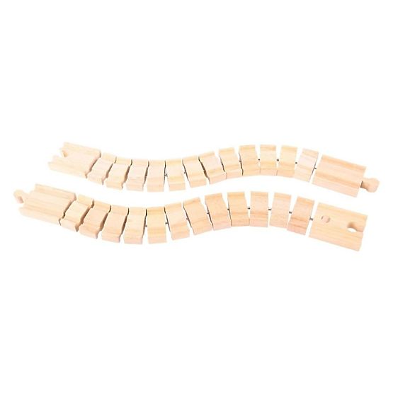 Bigjigs Rail Rail flexible 2 pièces