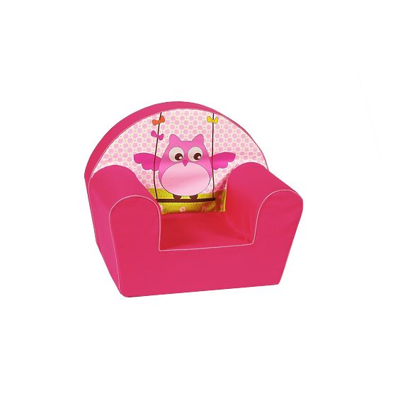 Fauteuil enfant Chouette sur une balançoire