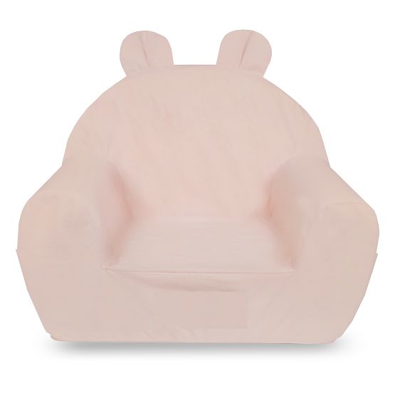 Fauteuil pour enfants avec oreilles - rose