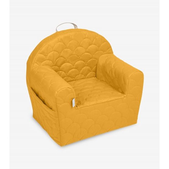 Chaise enfant Fan - moutarde