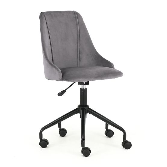 Chaise étudiante pivotante BREAK - gris