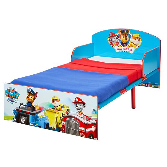 Dětská postel Paw Patrol - Chase, Rubble a Marshall