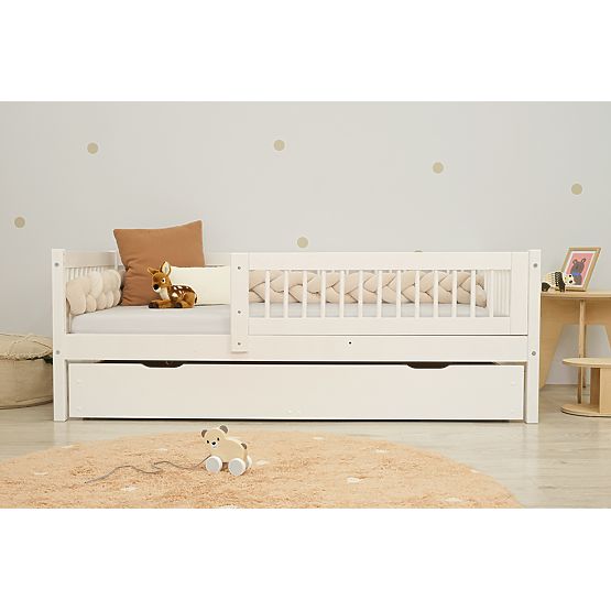 Lit d'enfant Teddy Plus - blanc