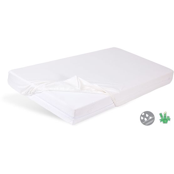 Drap bambou imperméable au format 140x70 - blanc