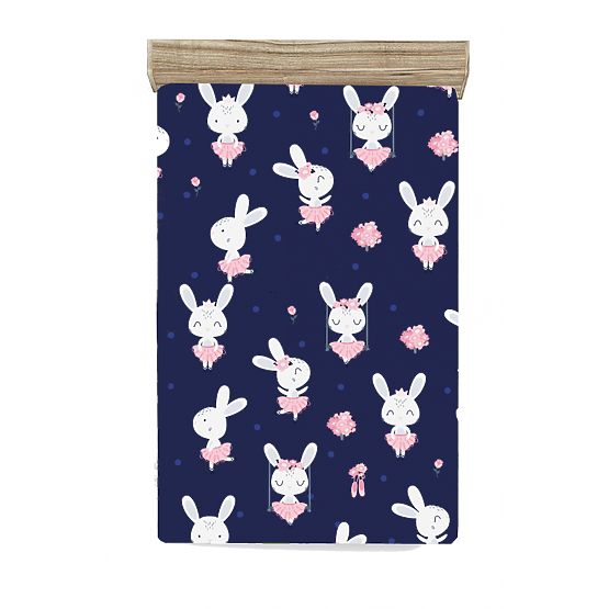 Drap de lit enfant Bunny ballerine