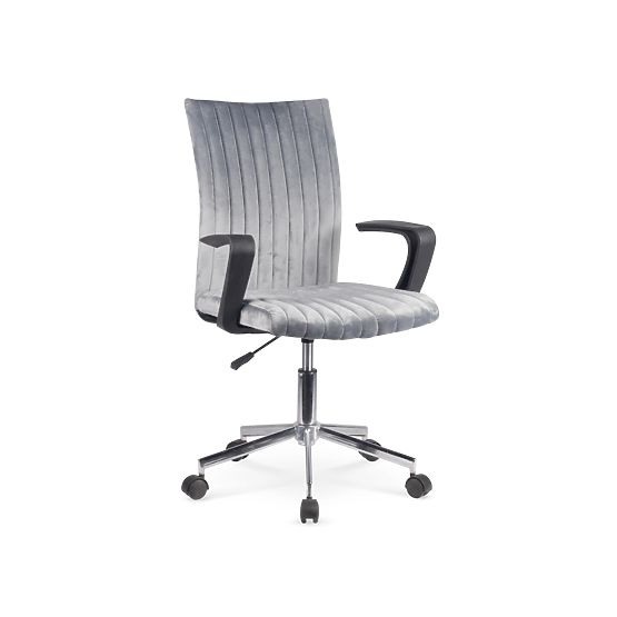 Fauteuil étudiant pivotant DORAL - gris