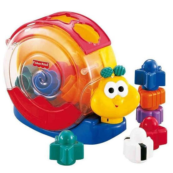 Fisher Price Boîte à formes Escargot