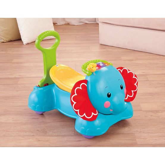 Fisher Price Odrážedlo bébé éléphant 3 en 1