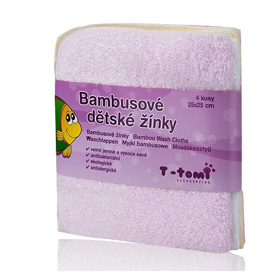 Gant de toilette en bambou pour enfants