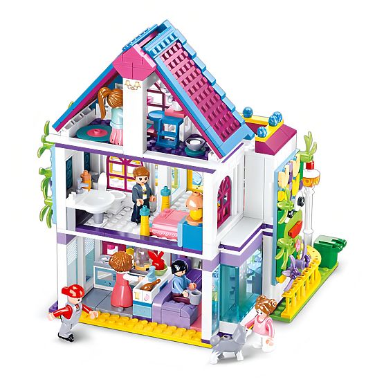 Jeu de construction Sluban Girls Dream M38-B0974 - Villa Amusante