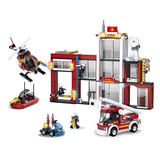 Jeu de construction Sluban Pompiers M38-B0631 - Centrale