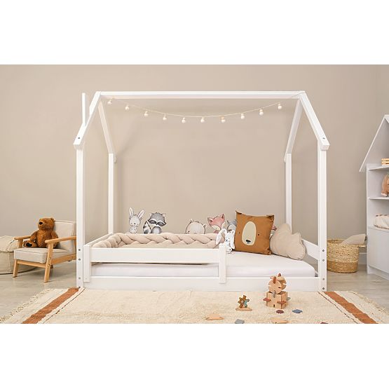 Lit Montessori pour enfants Chimney blanc