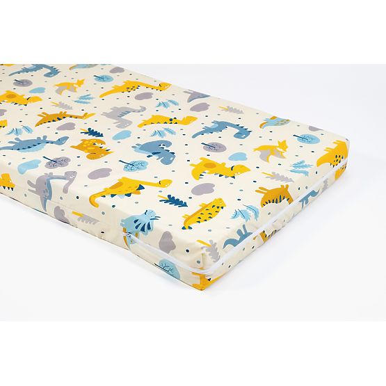 Matelas motif dinosaures