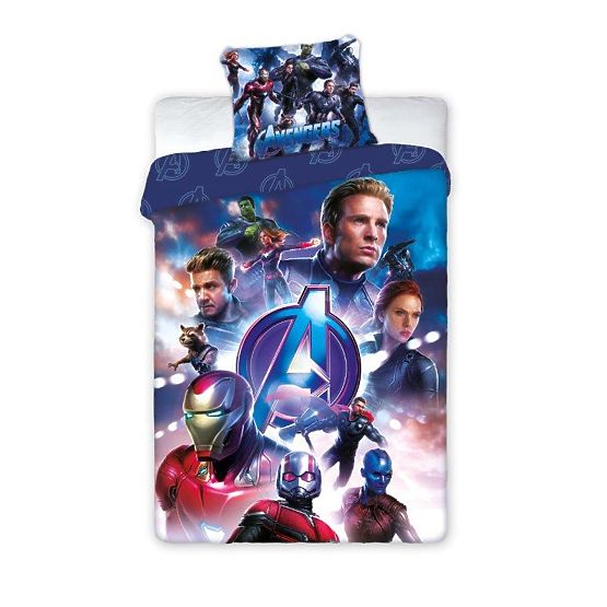 Parure de lit enfant 140x200 cm + 70x90 cm Avengers