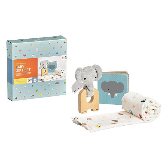 Petit Collage Coffret bébé éléphant