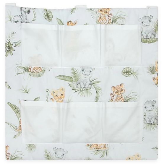 Pochette lit bébé Jungle - blanc