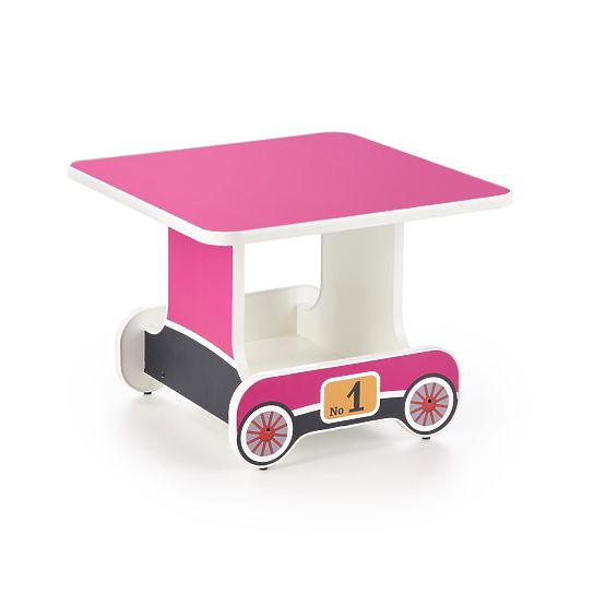 Table enfant Lokomo rose