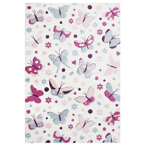 Pour enfants tapis papillons