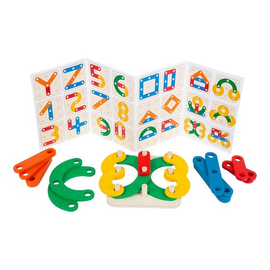 Small Foot Puzzle jeu Lettres et chiffres