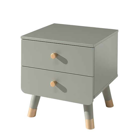 Table de chevet Billy - vert olive