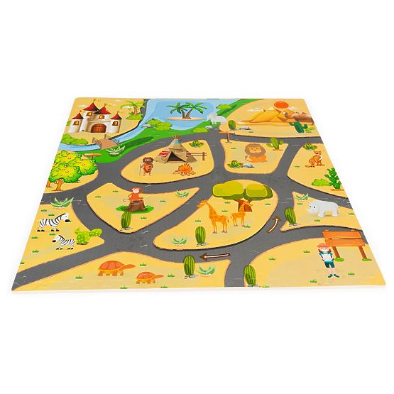 Tapis de jeu pour enfants Safari