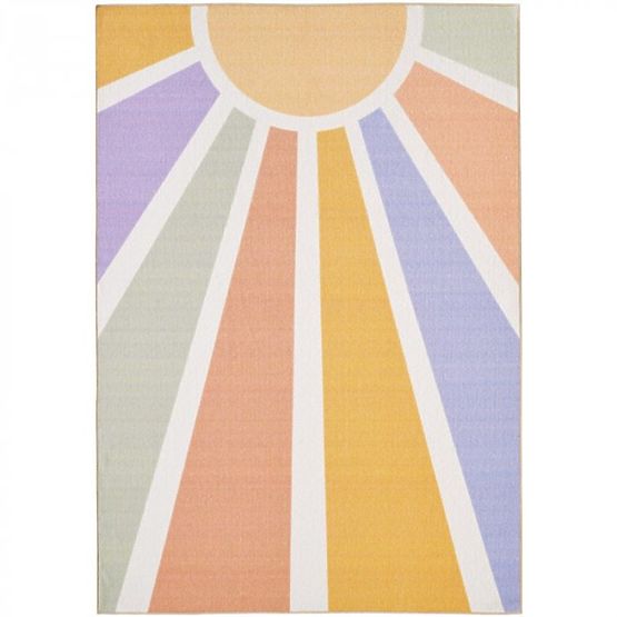 Tapis enfant Piece Play - Rainbow sunshine