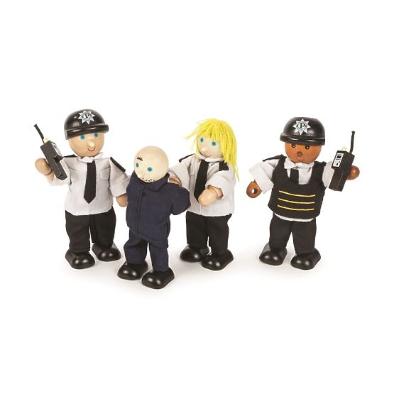 Tidlo Personnages policiers et voleur