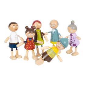 Famille de figurines en bois Small Foot