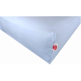 Drap coton imperméable - bleu clair 160 x 70 cm