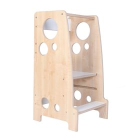 Tour d'apprentissage Montessori moderne avec anneaux, Ourbaby®