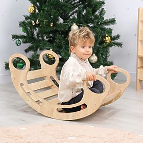 Balançoire Montessori décor Woody, Ourbaby®