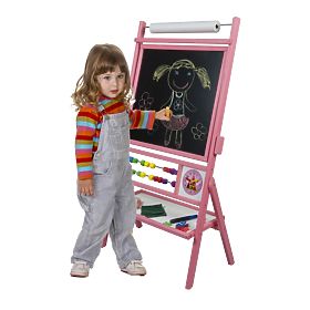 Tableau magnétique pour enfants rose