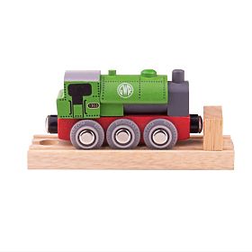 Bigjigs Rail GWR Locomotive en bois Vert