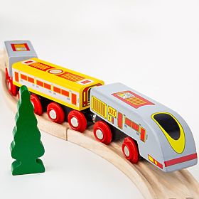 Bigjigs Rail Eurostar Express + 3 voies, Bigjigs Rail