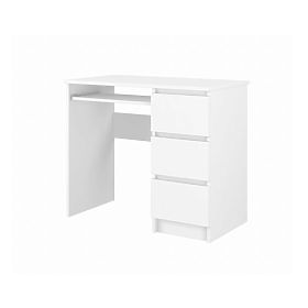 Bureau enfant LULU - blanc, BabyBoo