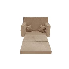 Canapé-lit enfant Classic - Beige, FLUMI